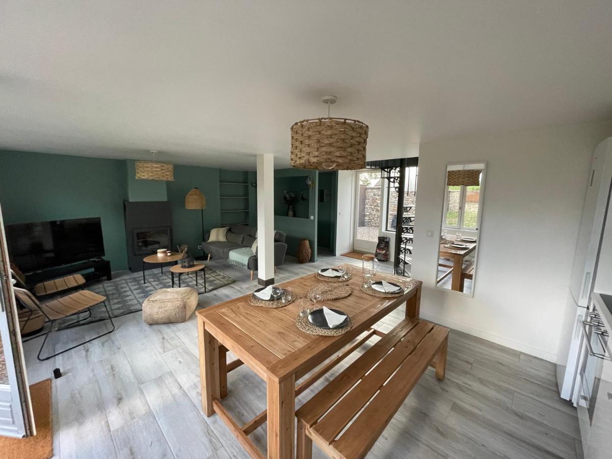 Maison De Campagne Entierement Climatisee Avec Grand Jardin Villa Pressagny l'Orgueilleux Luaran gambar