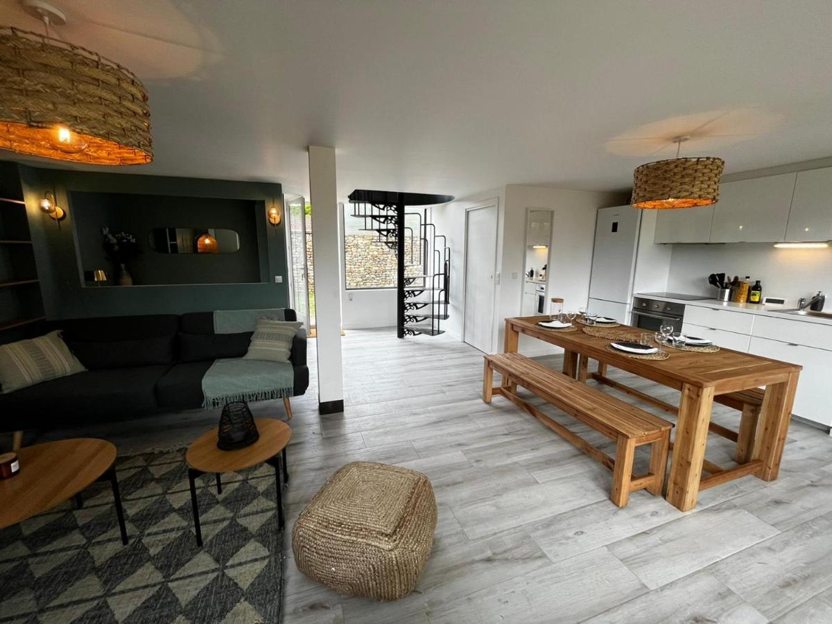 Maison De Campagne Entierement Climatisee Avec Grand Jardin Villa Pressagny l'Orgueilleux Luaran gambar