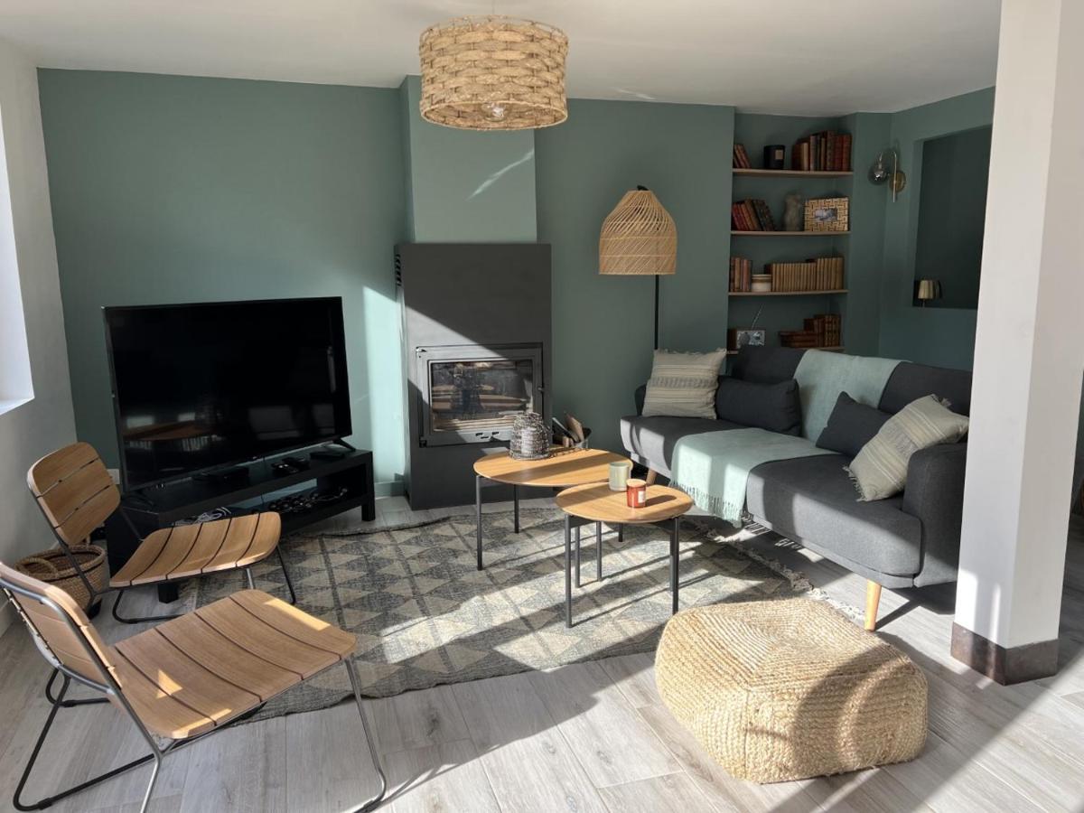 Maison De Campagne Entierement Climatisee Avec Grand Jardin Villa Pressagny l'Orgueilleux Luaran gambar