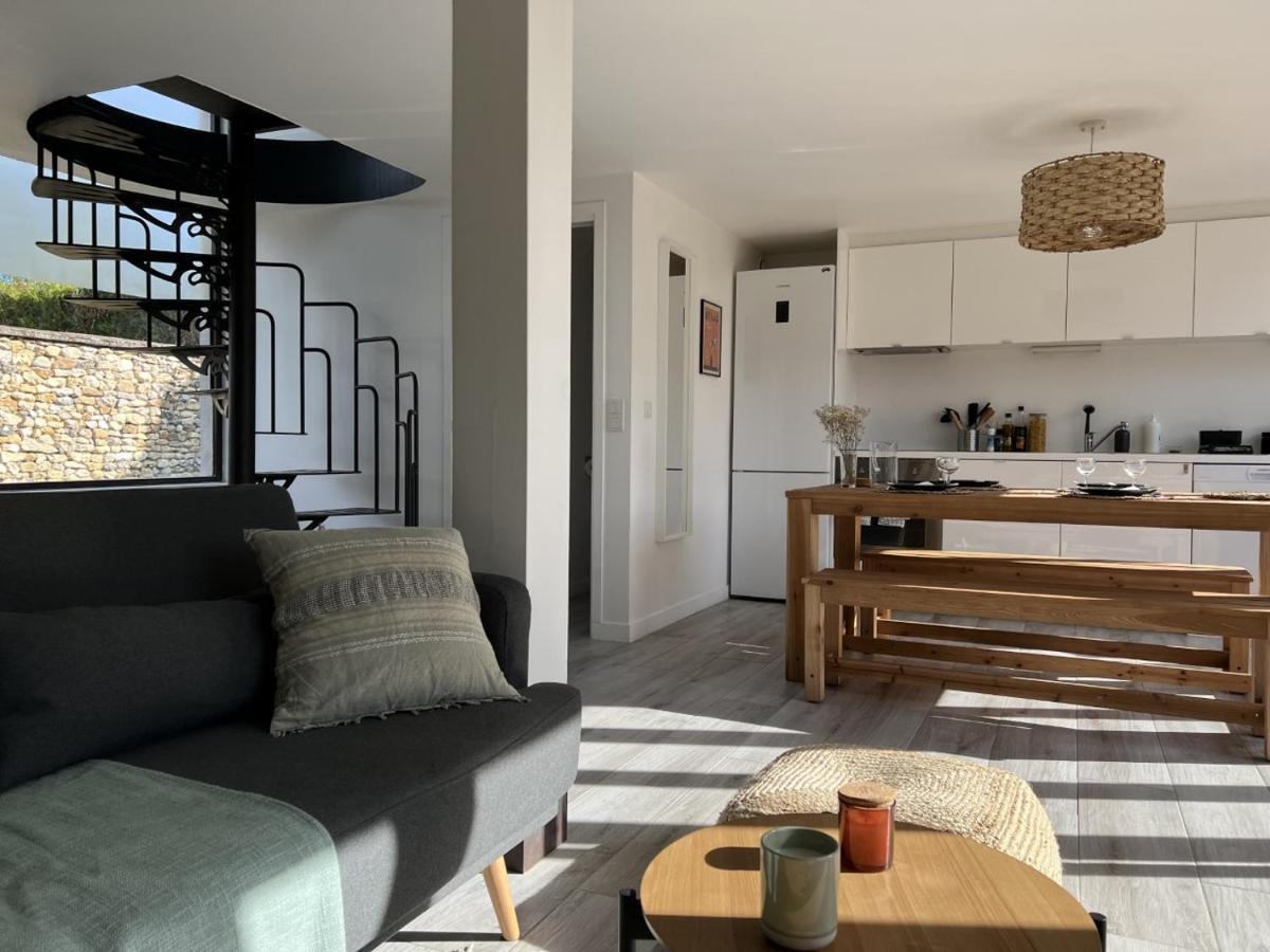 Maison De Campagne Entierement Climatisee Avec Grand Jardin Villa Pressagny l'Orgueilleux Luaran gambar
