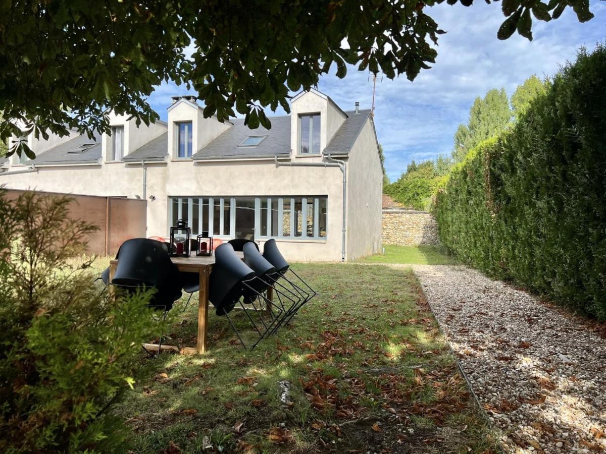 Maison De Campagne Entierement Climatisee Avec Grand Jardin Villa Pressagny l'Orgueilleux Luaran gambar