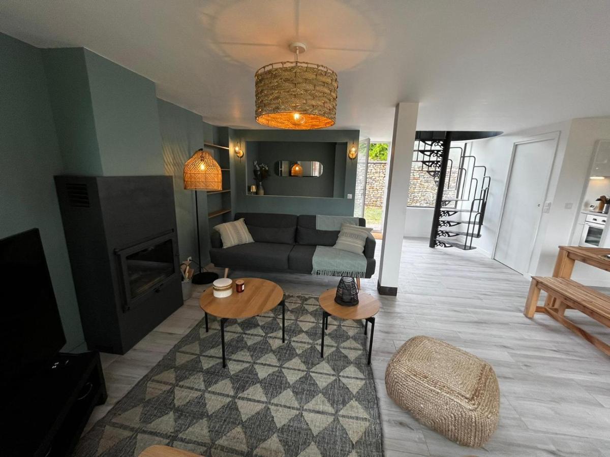 Maison De Campagne Entierement Climatisee Avec Grand Jardin Villa Pressagny l'Orgueilleux Luaran gambar